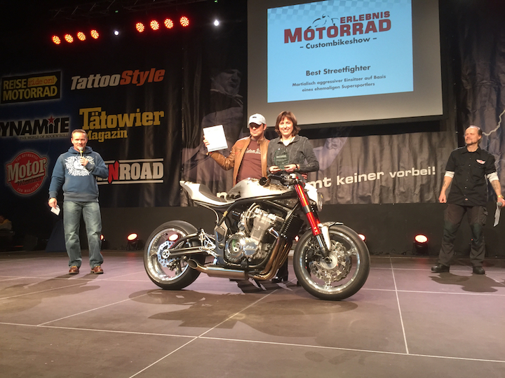 Pokal best Streetfighter Messe Mannheim