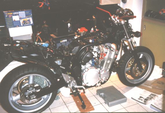 Bandit zusammenbau beginnt